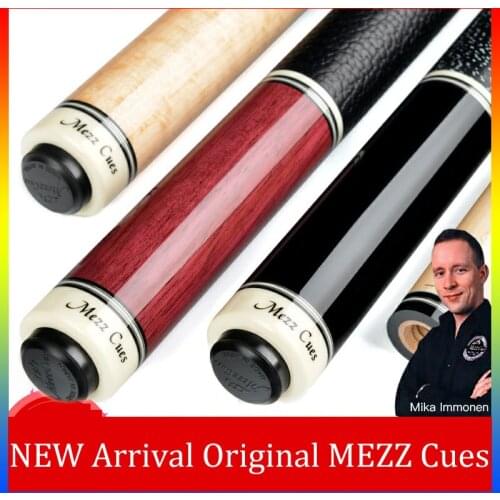 Original MEZZ AXI-R/N/P/K Billiard Pool Cue Professional North American Maple Shaft Stick Teco Billar Cue with Excellent Gifts