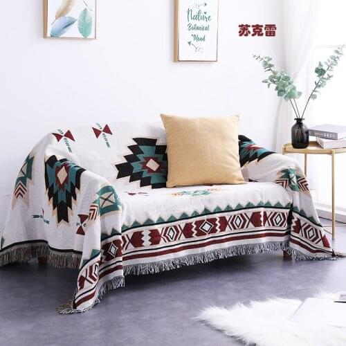 Sectional Sofa Cover Stretch Couch Covers Slipcovers for Pet Furniture Bed Cover Throw Blanket for Travel Decorative Tapestry