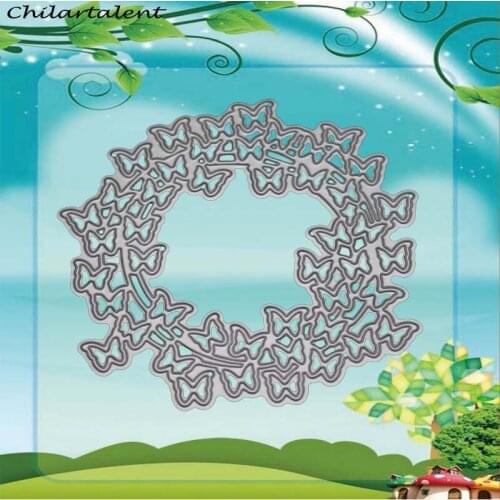 Scrapbooking Dies circle flower frame Metal Cutting Dies border Craft new 2018 Embossing clear Stamps Stencil Paper Card Making