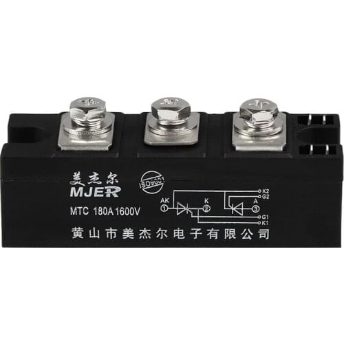 MTC180A Thyristor module SCR 1600V pressure Welding Thyristor Module SCR MTC180A 1600V