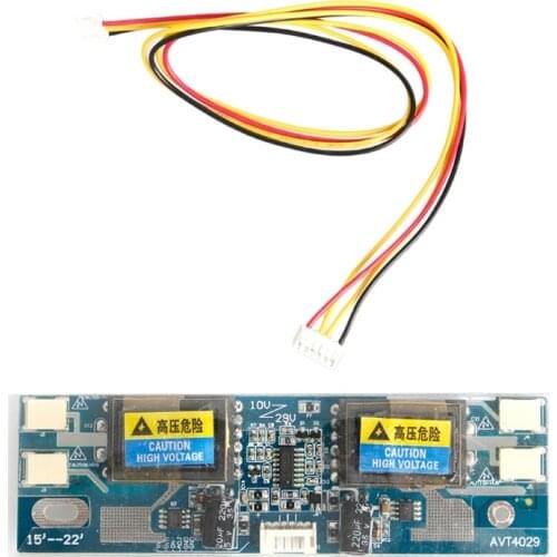 Universal CCFL Inverter LCD Monitor 4 Lamp 10-30V for Laptop 15-22\" Widescreen Q0KF