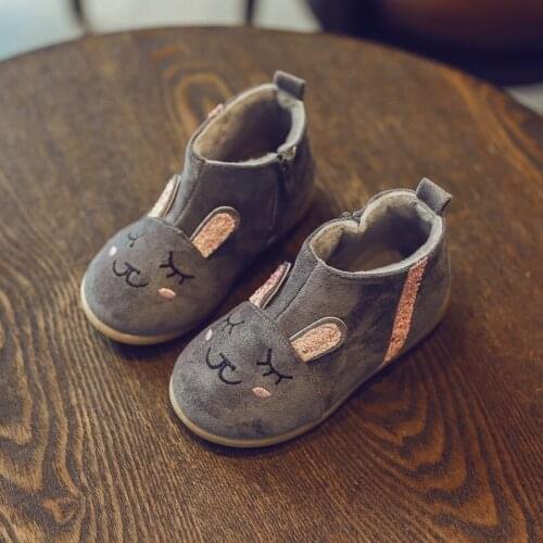 Snow boots boots cotton shoes waterproof non -slip boots children shoes fashion baby girl Martin boots 2020