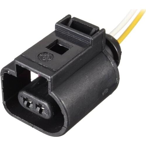 Electrical Harness 2 Pin Connector Plug Wiring For VW /Audi A4 A6 A8 Q5 Q7 2004-2009 1J0 973 702
