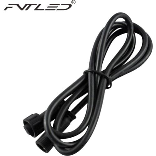 2PIN IP67 Waterproof 1M Meter Extension Cable LED Light Power Cord Applicable Single Color LED Lights