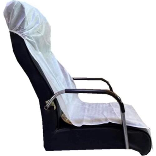 2PCS New Top Sale Universal Non-woven Chair Covers Airplane Seat Covers Party Hotel Banquet Decoration # da