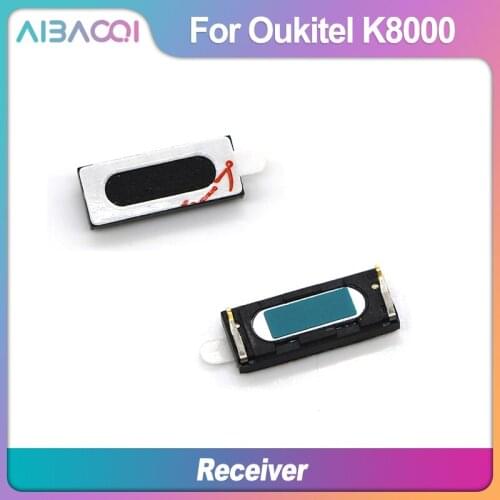 AiBaoQi New Original Oukitel K8000 speaker receiver Front Ear Earpiece Repair Accessories For Oukitel K8000 Phone