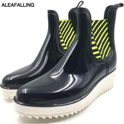 Aleafalling Exquisite Trend Design Girl Shoes Fashion 5cm Platform Women Flats Shoes Lead The Trend Casual Cool Girl Boots W177