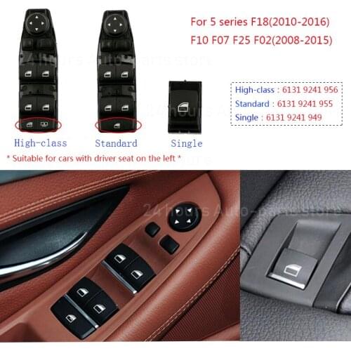 Car Auto Electric Power Window Lifting Panel Switch Control For For BMW 5 Series F10 F18 F07 F25 F02 61319241956