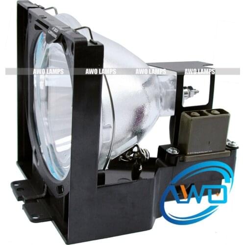 AWO Cheap Compatible Projector Lamp LV-LP02 with Housing for CANON LV-5500/7500 180 Day Warranty
