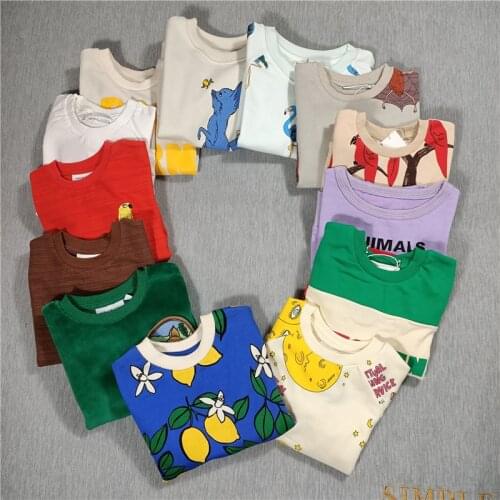 BOBOZONE CARTOON Sweatshirt for kids boys girls autumn winter