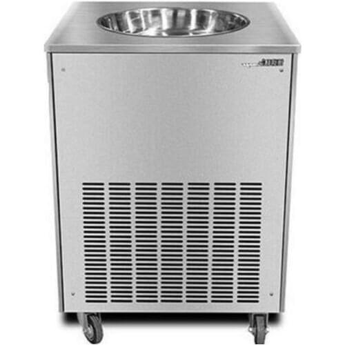 CE Single Flat Pan Fried Ice Cream Machine Fried Ice Cr eam Maker Commercial