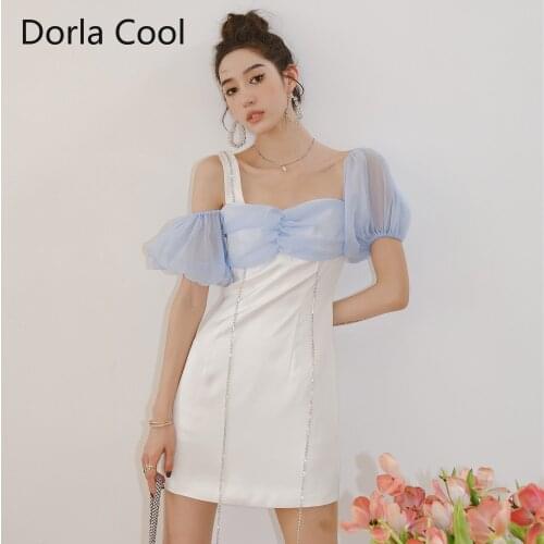 Пышные летние платья DORLA COOL China At AliExpress