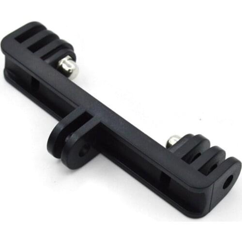 Dual Twin Mount Adapter for GoPro Hero 2 3 3+ 4 5 6 7 Compatible with housing Handle monopod Mount