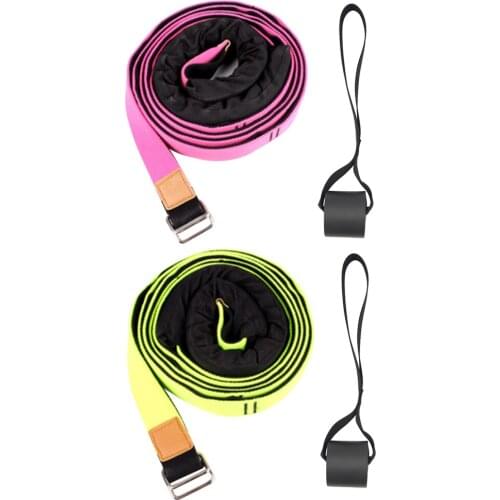 Pilates Exercise Resistance Band Fitness Equipment Yoga Gym Stretcher Pull Rope for Household Yoga Sporting Ornaments