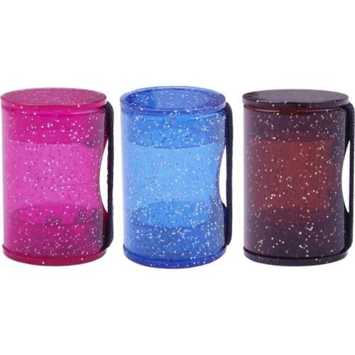 Fluorescent Glitter Finger Hammer Sand Shaker Acoustic Guitars Ukulele Rhythm Sand Bell Maracas Instruments Finger Rhythm Shaker
