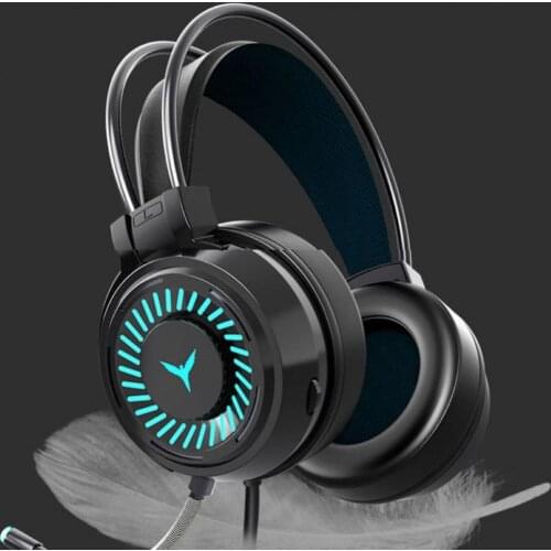 G58 Stereo Gaming Headset Virtual Surround Bass Gaming Earphone Headphone With Mic 7 Colors LED Light For Computer PC Gamer