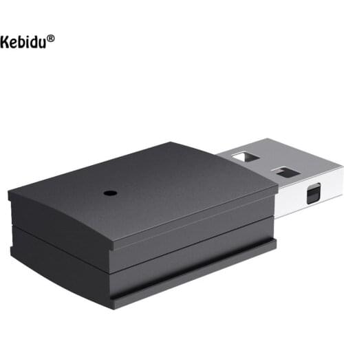 Kebidu New Portable mini Bluetooth 5.0 USB Audio Transmitter Computer Audio Transmitter Desktop Laptop Drive-free