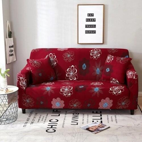 Elastic Sofa Cover Set Cotton Universal Sofa Covers for Living Room Pets Armchair Corner Couch Cover Corner Sofa Chaise Longue