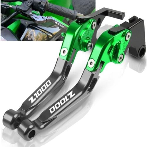 Motorcycle Accessories CNC Extendable Brake Clutch Levers FOR Kawasaki Z1000 2007 2008 2009 2010 2011 2012 2013 2014 2015 2016