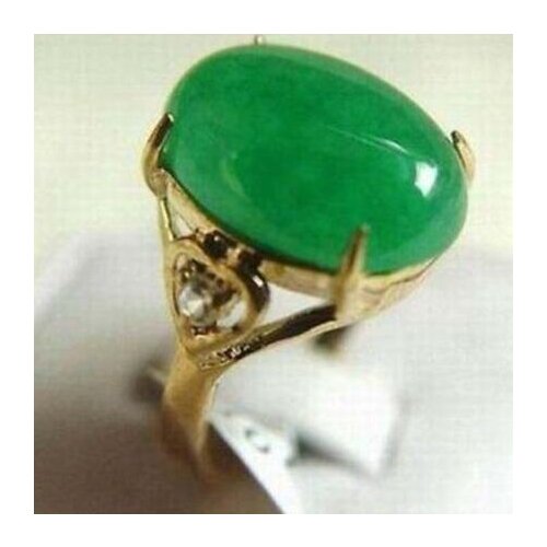 Genuine Green Ring AAA Grade size 7-9