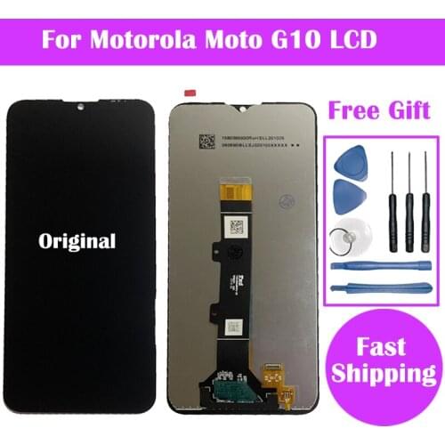 6.5'' Original For Motorola Moto G10 LCD XT2127-2 XT2127-3 LCD Display With Touch Screen Assembly Free Shipping