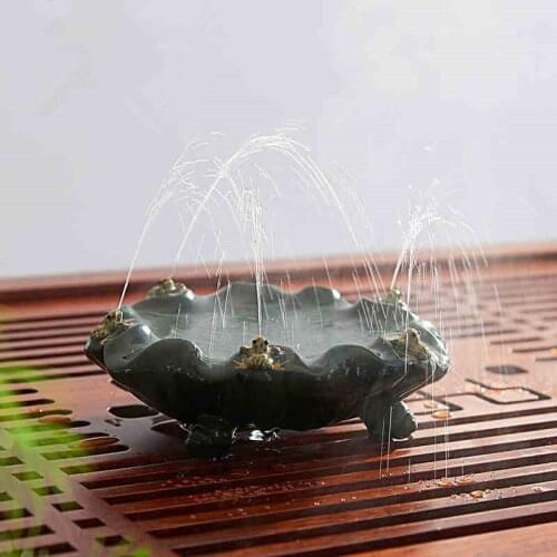 Yixing zisha pot holder tea play frog animal spray water mat for tea pot home decoration creative tea pet handmade tea play new