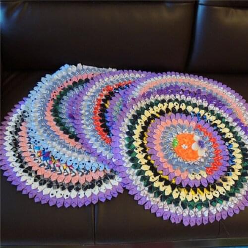 Handicraft cushion chair cushion can be tatami cushion circular lotus sofa cushion decoration