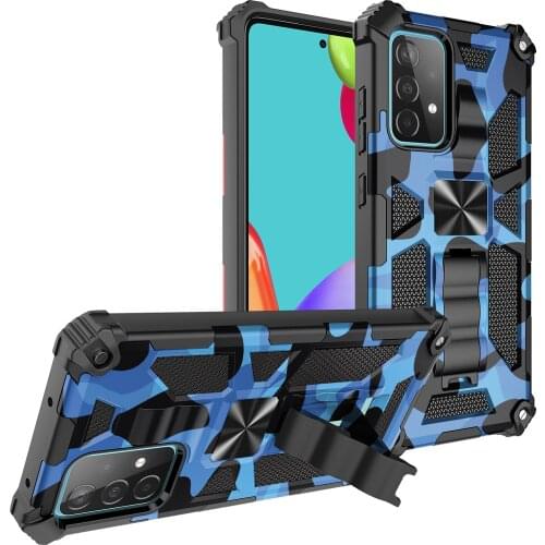 For OPPO A54 A55 A74 A93 5G Case for OPPO A54 4G 5G Armor Cases Camouflage Magnetic Car Holder Shockproof Back Cover Capa