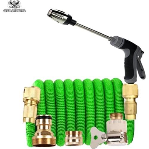 Direct telescopic garden hose magic garden watering hose adjustable nozzle EU high pressure water pipe laundry room system