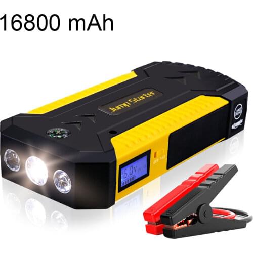 Car Jump Starter Starting Device Battery Power Bank 16800mAh Jumpstarter Auto Buster Emergency Booster Car Charger Jump Start