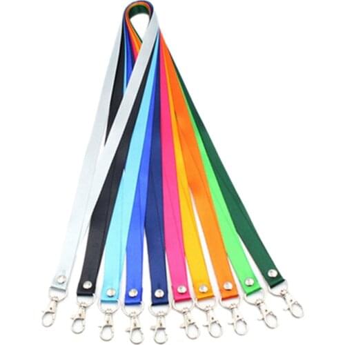 1Pcs Neck Strap Business ID Card Name Badge Holder Lanyard for Keys Mobile Phone DIY Hang Rope