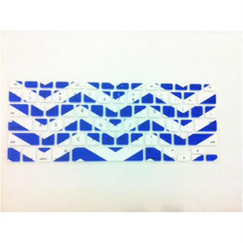 Chevron Zig-Zag Silicone Keyboard Cover Protector Skin For All Macbook Pro Air 13" 15" 17" Unibody with Retina Display