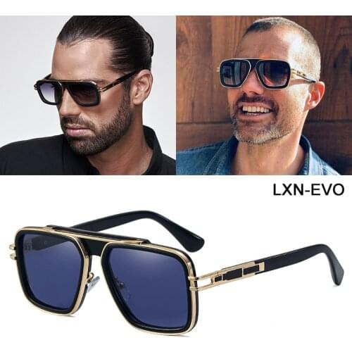 JackJad 2021 Fashion Cool LXN-EVO Style Square Pilot Sunglasses Men Women Vintage Classic Brand Design Sun Glasses Shades 95882