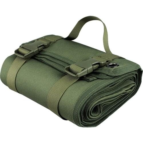 Tactical Shooting Mat Non-Slip Outdoor Hunting Mat Roll-up Combat Gun Rifle Blanket 1000D Waterproof Camping Foldable Pad Cloth