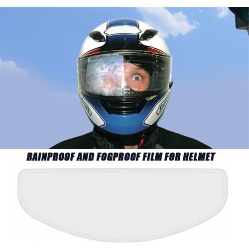 Helmet Clear Anti-Fog Patch Film Universal Lens Film For Motorcycle Anti-Rain Clear Patch Screen Motorbike Racing Accessories