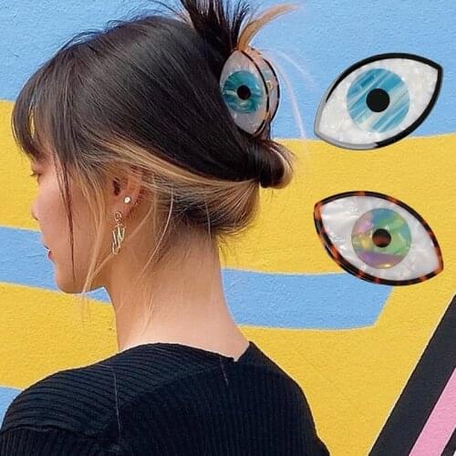 Eye Grip Hair Accessories For Women Back Of Head Decoration Advanced Sense Headwear Shark Hairpin New Casual Hair Claws