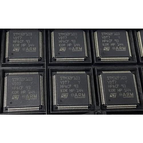 100% orginal and new STM32F103VDT7 ST LQFP100 best qualtiy
