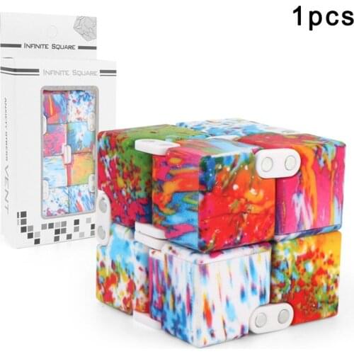 Infinity Cube Durable Stress Relieving Fidget Toy Stress And Anxiety Relief Fidget Cube Relaxing Handheld Toy