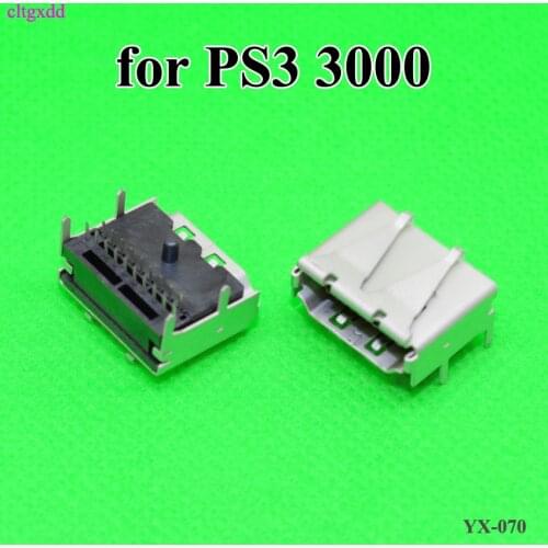 Cltgxdd 1Pcs NEW Hdmi-compatible Port Socket Interface Connector for Playstation 3 Sony PS3 Slim CECH-3XX 3000 Port