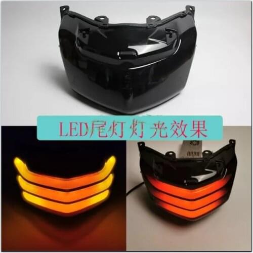 Light Decoration Cover lamp cover LED Tail Lamp Rear Brake Light W/Turn Signals Fit for Yamaha NMAX 155/125/150 2016‑2019