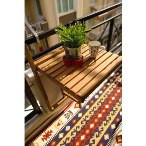 Wooden Balcony Table Folding Table Practical, Useful and High Quality