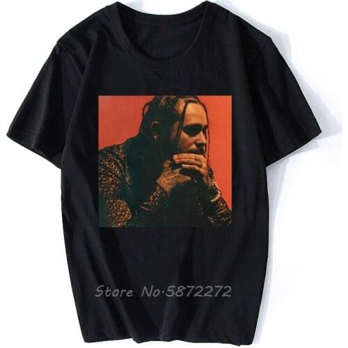 Post Malone Design Summer Short Sleeve Men T Shirt Casual Cotton Fashion Men Slim Fit Tshirt O-Neck T-Shirt Tops Tees