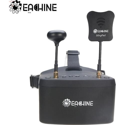 Eachine EV800D 5.8G 40CH 5 Inch 800*480 Video Headset HD DVR Diversity FPV Goggles With Battery For RC Model
