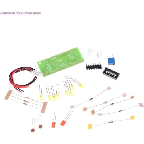 1 PCS Electronic diy kit LM3915 Audio Level Indicator DIY Kit Electronic Production Suite Connector