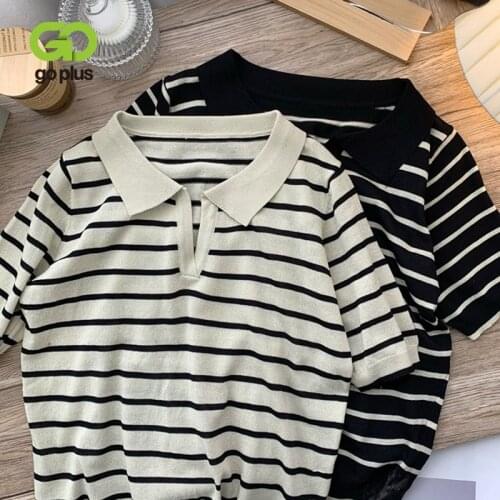 Женские полосатые футболки GOPLUS China At AliExpress