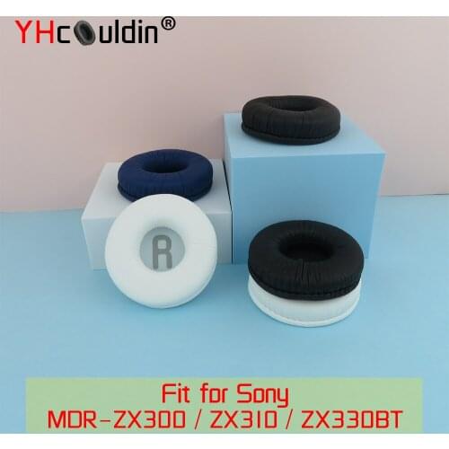 Earpads for Sony ZX330BT ZX300 ZX310 MDR-ZX310 MDR-ZX300 MDR-ZX330BT Headphones Ear Cushions Covers PU Ear Pad Replacement