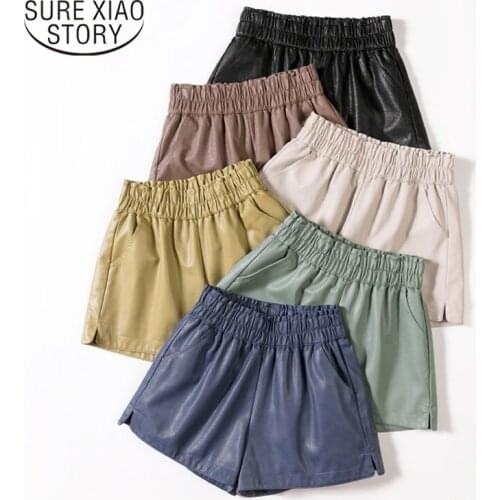 Женские кожаные шорты SURE XIAO STORY China At AliExpress