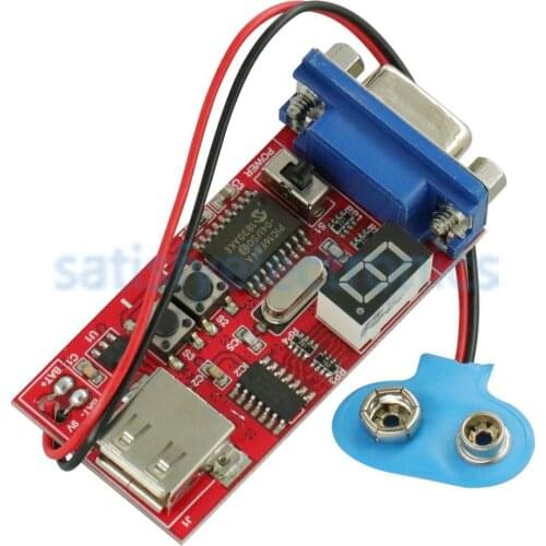 Signal Output VGA Signal Generator LCD Display Tester DC&USB Power Supply