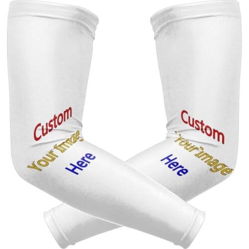 Customize Picture Women Arm Guard Cosmic Leg Warmers Sun Protection Cycling Arm Warmer Breathable Running Dropshipping