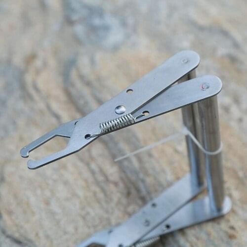 1 pcs Beekeeping Bee Box Nest Frame Clip Stainless Steel Beekeeper Hand Tools Metal Tweezers Bee tool Folder